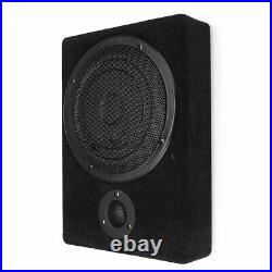 8'' 800W Car Speaker Active Underseat Amplifier Sub Subwoofer Bass Box Audio UK