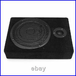 8'' 800W Car Speaker Active Underseat Amplifier Sub Subwoofer Bass Box Audio UK