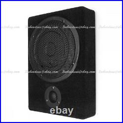 8'' Car Speaker Active Underseat Amplifier Sub Subwoofer Bass Box Audio 800W UK