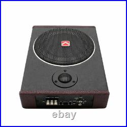 8 Inch Car Audio Hifi System Subwoofer Amplifier 600w Amp Bass Speaker Underseat