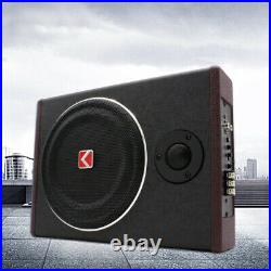 8 Inch Car Audio Hifi System Subwoofer Amplifier 600w Amp Bass Speaker Underseat