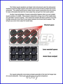 8 Inch Kicker Solo Baric L7s 900 Watts Max Car Audio Subwoofer Spl Bass