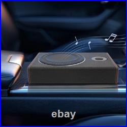 8 Inch Ultra Slim Car Subwoofer Under Seat Active Bass Speaker DC 12V 600W