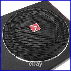 8 inch 600w Under Seat Car Subwoofer High Power Amplified Bass Speaker Amp
