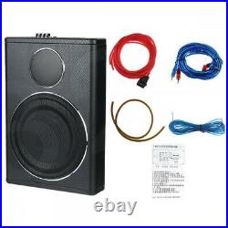 8inch 800W Slim Underseat Car Bass Subwoofer Sub Speaker Amplifier Bluetooth GB