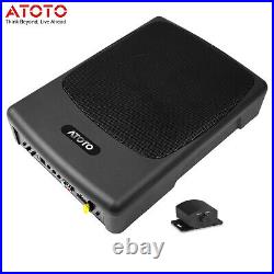 ATOTO 10 400W Ultra Slim Active Car Subwoofer Under-Seat Powered Car Audio