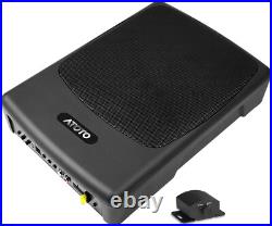 ATOTO 10 inch Under Seat Powered Car Subwoofer with Built-in Amp, Ultra Slim Act