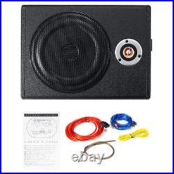 AUTSOME 600W Audio Car Underseat 8'' Active Amplified Subwoofer Boombox