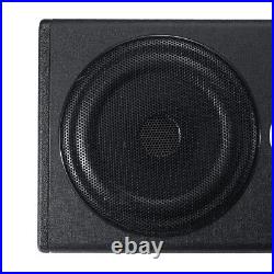 AUTSOME Audio 600W Car Underseat 8 Active Amplified Subwoofer Boombox
