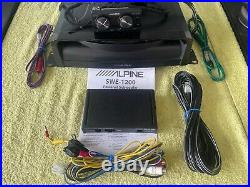 A Alpine Land Rover SWE-1200 Cubby Box Sub Woofer USED