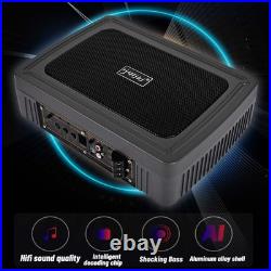 Active Underseat Car Bass Box Audio Subwoofer Sub Speaker Amplifier Music Player