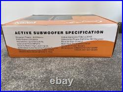 Akozon Under Seat Subwoofer Car Stereo 10inch 12V 800W Brand New