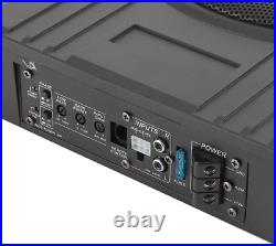 Akozon Under Seat Subwoofer, Underseat Subwoofer, Car Stereo 10inch 12V 800W