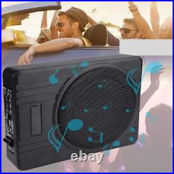 Akozon Under Seat Subwoofer, Underseat Subwoofer, Car Stereo 10inch 12V 800W