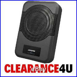 Alpine PWE-S8 240 Watts 8 Underseat Quad-Coil Active Amplified Subwoofer