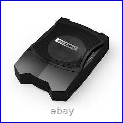 Alpine PWE-V80 Compact Underseat Sub Powered Active Subwoofer with Wired Remote