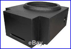 Alpine Quality Custom 8 Sub Box for VW T5 T6 Under Front Seat with Port