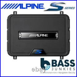 Alpine SS-SB10 10 25cm 600 Watts Underseat Amplified Shallow Car Subwoofer