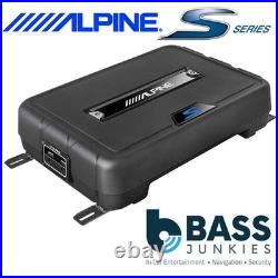 Alpine SS-SB10 10 25cm 600 Watts Underseat Amplified Shallow Car Subwoofer