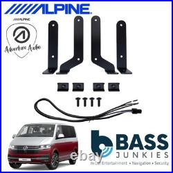 Alpine SWC-D84T6 Underseat 20cm Subwoofer Designed For VW Transporter T6 T6.1