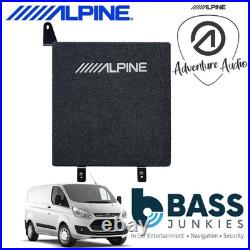 Alpine SWC-W84TRA7 Ford Transit 7 Custom 2014 On 8 Under Seat Car Bass Box