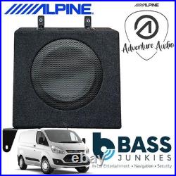 Alpine SWC-W84TRA7 Ford Transit 7 Tourneo 2014 On 8 Underseat Car Bass Box