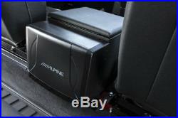 Alpine SWE-1200 8 20cm Under Seat Active Amplified Car Subwoofer Bass Box
