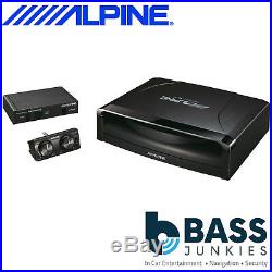 Alpine SWE-1200 8 Inch 20CM 150 Watts Active Amplified Under Seat Car Subwoofer