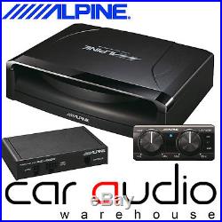 Alpine SWE-1200 8 Inch 20CM 150 Watts Active Amplified Under Seat Car Subwoofer