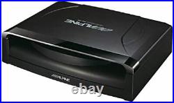Alpine SWE-1200 8 Under Seat Amplified Car Subwoofer/ Focal Component Speakers