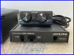 Alpine SWE-1200 Powered Subwoofer with Built-in Amplifier Controller 150W RMS
