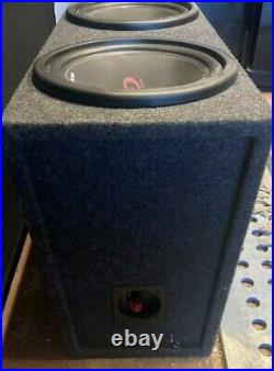 Alpine Type G 10 SWG-1044 Subwoofers and Enclosure