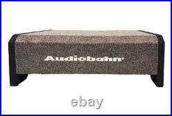 Audiobahn 10 1200W Car Truck Shallow Slim Loaded Bass box Audio Subwoofer Box