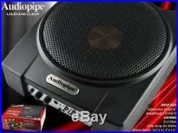 Audiopipe APLP803 8 Amplified Under Seat Subwoofer 300 Watts, 3-Way