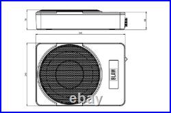 BLAM RELAX MSP 25P extra-slim Passive underseat car subwoofer