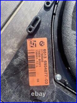 BMW E87 E90 E91 E92 Logic 7 Under Seat Speakers Left + Right Subwoofer