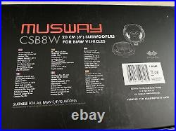 BMW E/F/G Series MUSWAY Underseat SubWoofers 8 CSB-8W 2ohm 180w RMS