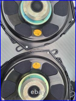 BMW F15 F16 F25 Logic7 Subwoofers Bass Speakers Harman Kardon Under Seat 9247342