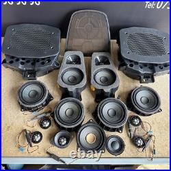 BMW X5 SERIES F15 F85 HARMAN KARDON SPEAKER Tweeters Under Seat Subwoofers Kit