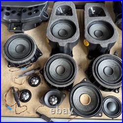 BMW X5 SERIES F15 F85 HARMAN KARDON SPEAKER Tweeters Under Seat Subwoofers Kit