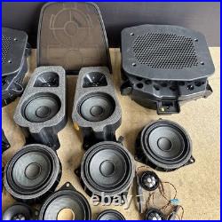 BMW X5 SERIES F15 F85 HARMAN KARDON SPEAKER Tweeters Under Seat Subwoofers Kit