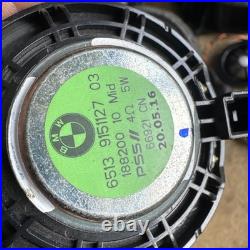 BMW X5 SERIES F15 F85 HARMAN KARDON SPEAKER Tweeters Under Seat Subwoofers Kit