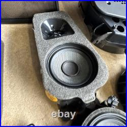 BMW X5 SERIES F15 F85 HARMAN KARDON SPEAKER Tweeters Under Seat Subwoofers Kit