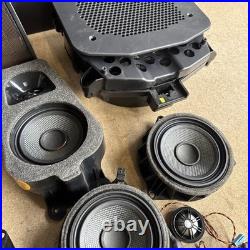 BMW X5 SERIES F15 F85 HARMAN KARDON SPEAKER Tweeters Under Seat Subwoofers Kit