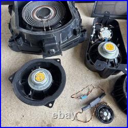 BMW X5 SERIES F15 F85 HARMAN KARDON SPEAKER Tweeters Under Seat Subwoofers Kit
