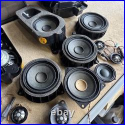 BMW X5 SERIES F15 F85 HARMAN KARDON SPEAKER Tweeters Under Seat Subwoofers Kit