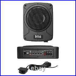 BOSS Audio Systems BAB8 8 Inch Powered Under Seat Car audio Subwoofer