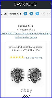 Bavsound Ghost Underseat Subwoofer BMW F30