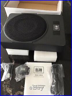 Blam BL-MSA25 10 Inch Car Underseat Subwoofer Active 125with250w Slim Not Focal