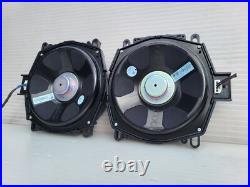 Bmw F16 F26 X6 X4 Bass Speakers Under Seat Subwoofers Hifi System Pair 9297898
